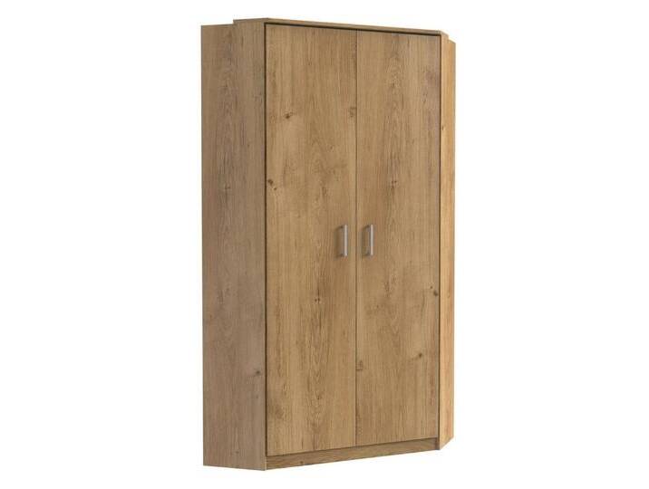 freiraum Eckkleiderschrank Click in Plankeneiche Dekor - 95x198x95 (BxHxT), braun von OTTO