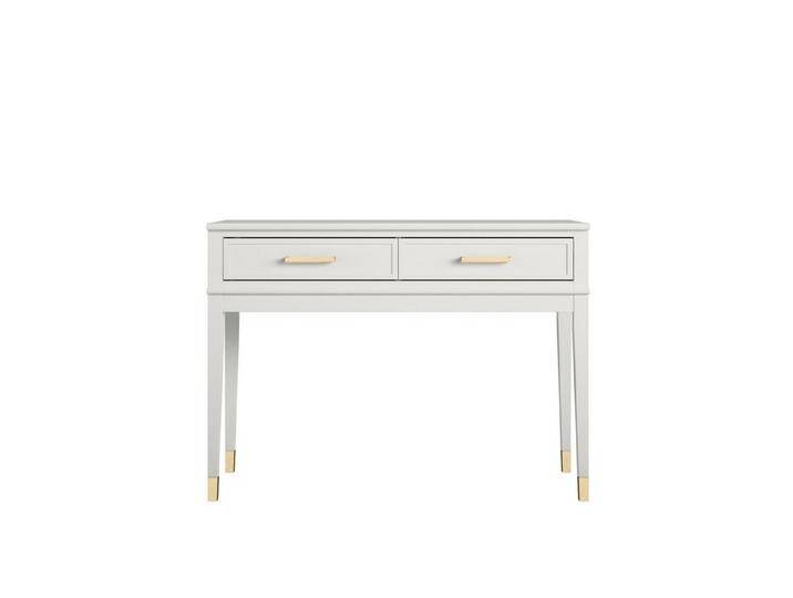 freiraum Konsolentisch Bendik, 2 Schübe, in Weiß, MDF/Kautschukholz - 105x76x40cm (BxHxT), weiß von OTTO