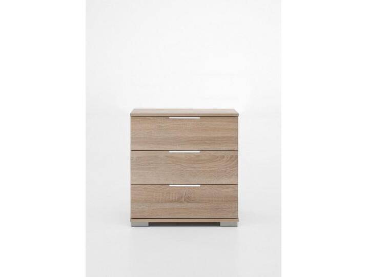 freiraum Nachtkommode Easy Plus Kommoden (BxHxT: 52x58x38 cm), in Eiche-Sägerau mit 3 Schubladen, braun von OTTO