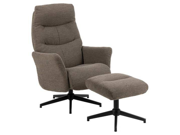 freiraum Relaxsessel London, in Grau, Stoff - 75x112x83cm (BxHxT), grau von OTTO