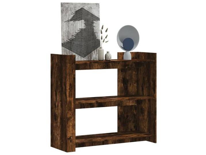 furnicato Beistelltisch Konsolentisch Räuchereiche 100x35x90 cm Holzwerkstoff (1-St), braun, Räuchereiche von OTTO