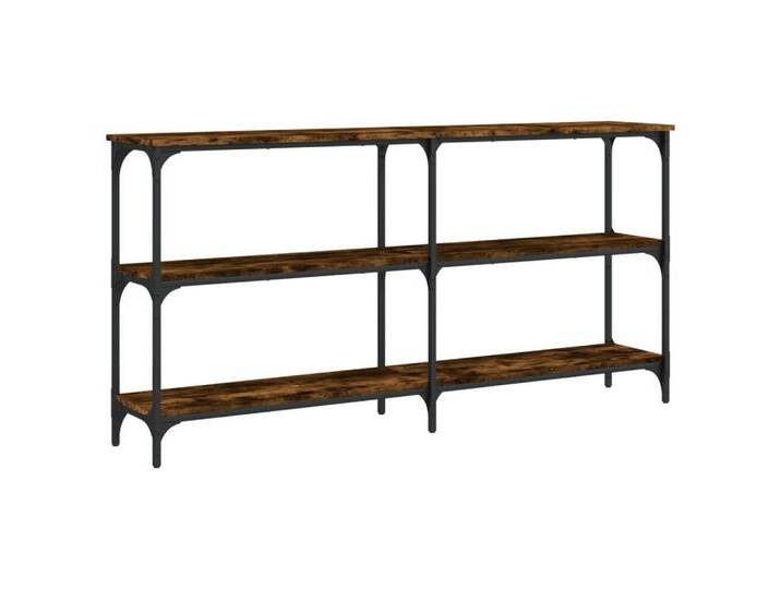 furnicato Konsolentisch Räuchereiche 150x29x75 cm Holzwerkstoff (1-St), braun, Braun von OTTO