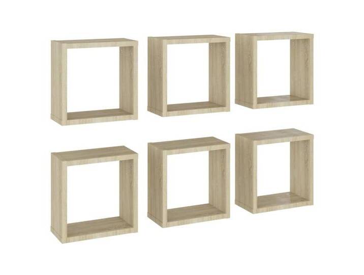 furnicato Regalwürfel Würfelregale 6 Stk. Sonoma-Eiche 30x15x30 cm, 1-tlg., braun furnicato Regalwürfel Würfelregale 6 Stk. Sonoma-Eiche 30x15x30 cm, 1-tlg., braun von OTTO