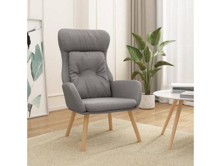 furnicato Relaxsessel Hellgrau Stoff (1-St), grau, Hellgrau von OTTO