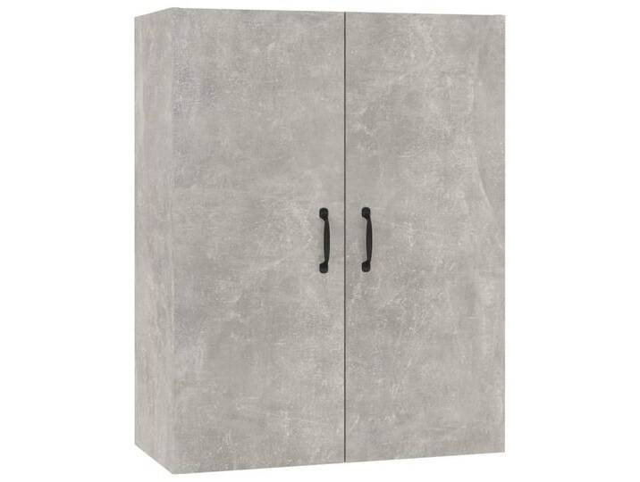 furnicato Wandhängeschrank Hängeschrank Betongrau 69,5x34x90 cm Holzwerkstoff, 1-tlg., grau, Grau furnicato Wandhängeschrank Hängeschrank Betongrau 69,5x34x90 cm Holzwerkstoff, 1-tlg., grau, Grau von OTTO