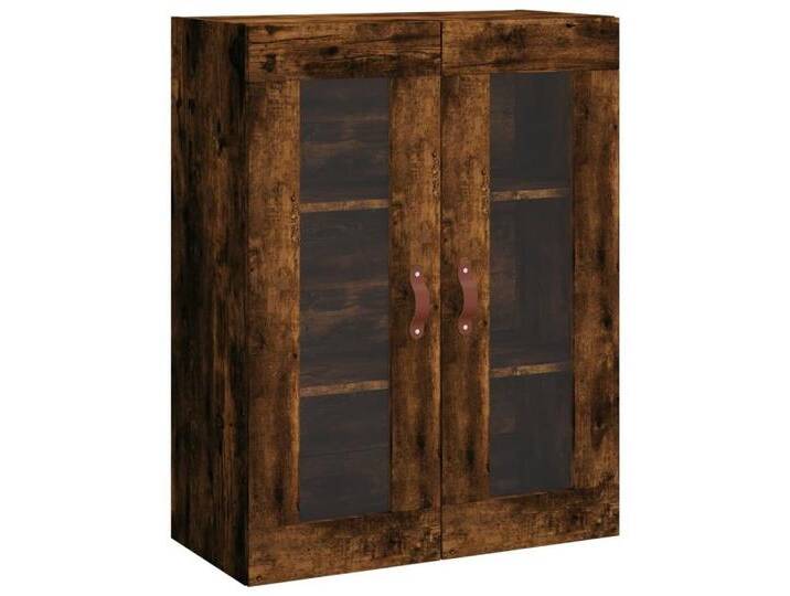 furnicato Wandhängeschrank Wandschrank Räuchereiche 69,5x34x90 cm, 1-tlg., braun von OTTO