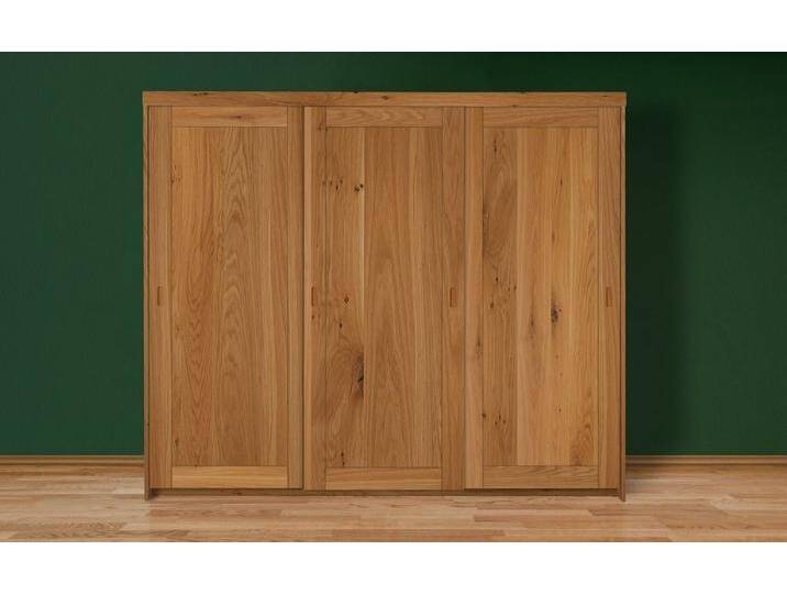 geborgenschlafen Kleiderschrank mit Drehtüren & Schiebetüren - Zirbe, Eiche und Kernbuche, braun, Eiche - Braun von OTTO