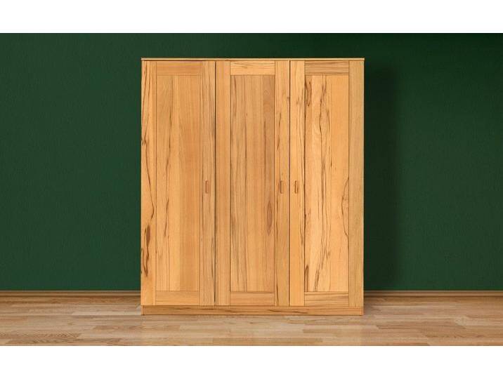 geborgenschlafen Kleiderschrank mit Drehtüren & Schiebetüren - Zirbe, Eiche und Kernbuche, braun, Kernbuche - Braun von OTTO