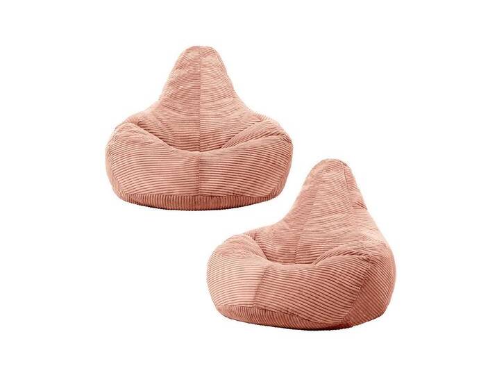 icon Sitzsack 2er Set Sessel mit Liege aus Cord „Dalton“, Sitzsack XXL Gaming Sitzsack, Made in Germany, für Erwachsene & Kinder, rosa, rosa icon Sitzsack 2er Set Sessel mit Liege aus Cord „Dalton“, Sitzsack XXL Gaming Sitzsack, Made in Germany, für Erwachsene & Kinder, rosa, rosa von OTTO