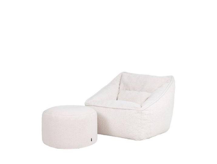 icon Sitzsack Riesen Sessel XXL aus Sherpa Flauschig „Borg mit Sitzpouf (Spar-Set, 1 x Sitzsack-Sessel, 1 x Fußhocker), Sitzsack XXL, Made in Germany, für Erwachsene & Kinder von OTTO