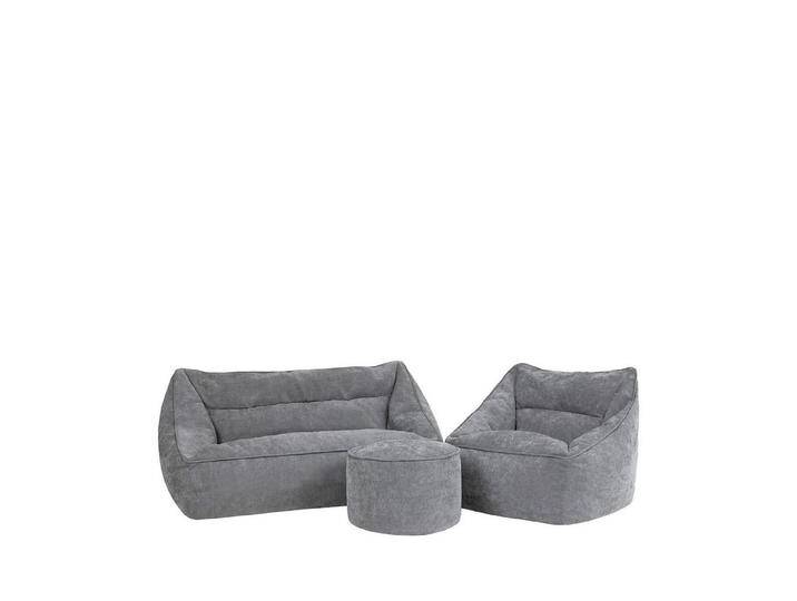 icon Sitzsack Sofa und Sessel aus Chenille „Cecilia mit und runder Sitzpouf (Spar-Set, 1 x Sofa, 1 x Sessel, 1 x Hocker), Made in Germany, für Erwachsene, Sitzsack XXL icon Sitzsack Sofa und Sessel aus Chenille „Cecilia mit und runder Sitzpouf (Spar-Set, 1 x Sofa, 1 x Sessel, 1 x Hocker), Made in Germany, für Erwachsene, Sitzsack XXL von OTTO