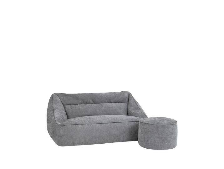 icon Sitzsack Sofa aus Chenille „Cecilia mit Sitzpouf „Milano , Made in Germany, für Erwachsene, XXL Sitzsack, grau, grau icon Sitzsack Sofa aus Chenille „Cecilia mit Sitzpouf „Milano , Made in Germany, für Erwachsene, XXL Sitzsack, grau, grau von OTTO