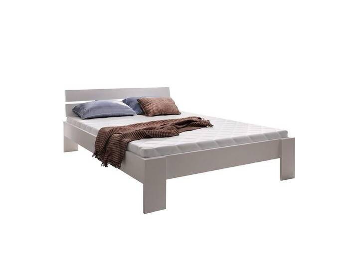 interbed Futonbett Lutz 140x200 cm inkl. 13-Leisten Rollrost (Set, Spar-Set), inkl. Matratze und Rollrost, weiß von OTTO