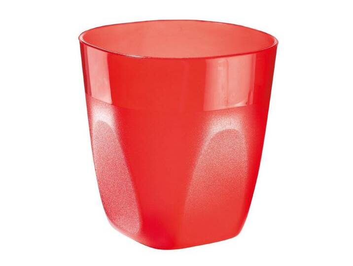 mehrweg.pro Mehrwegbecher Trinkbecher Mini Cup 0,2 l, Kunststoff, (Sparset, 50-tlg., 50), rot, trend-rot PP von OTTO