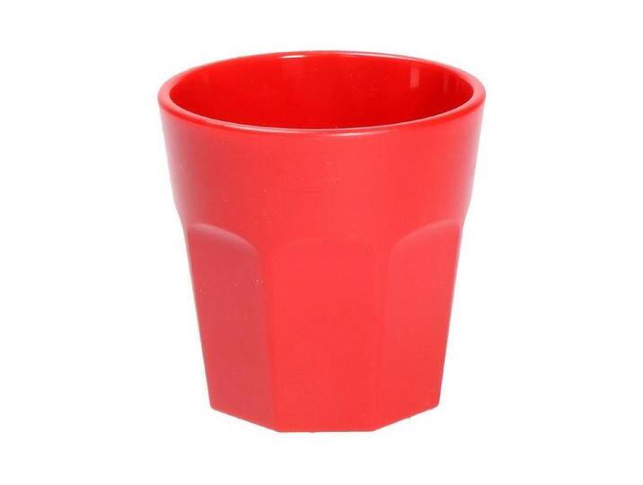 mehrweg.pro Mehrwegbecher Trinkbecher Tumble , Kunststoff, (Sparset, 1000-tlg., 1000), Füllstrich, rot, standard-rot von OTTO