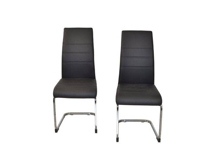 moebel-direkt-online Freischwinger Lilly (Set), schwarz, schwarz von OTTO
