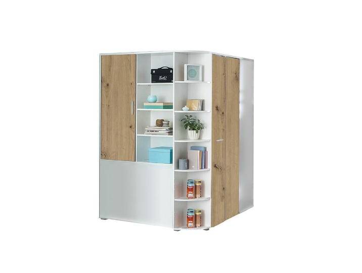 möbel-direkt.de Eckkleiderschrank Joker (Komplett Set, 1-St., Eckkleiderschrank begehbar) Made in Germany, begehbar von OTTO