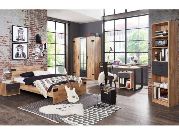 möbel-direkt.de Jugendzimmer-Set Liverpool, (Komplett Set, 6-St., in verschiedenen Zusammenstellungen auswählbar), Made in Germany von OTTO
