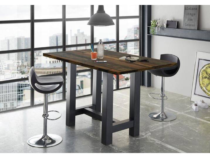 möbel-direkt.de Tresentisch Bartresentisch U 120 cm Bartresentisch U/120, schwarz von OTTO