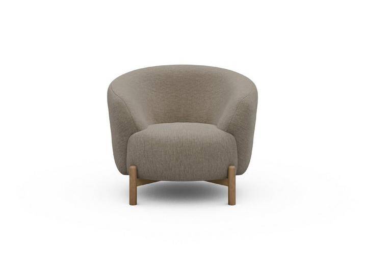 moebelfaktor Sessel Ronda Holzbeine Eiche Natur, Organische Form, kompakte Größe, Eichenfüße lackiert, beige, 810-Beige moebelfaktor Sessel Ronda Holzbeine Eiche Natur, Organische Form, kompakte Größe, Eichenfüße lackiert, beige, 810-Beige von OTTO