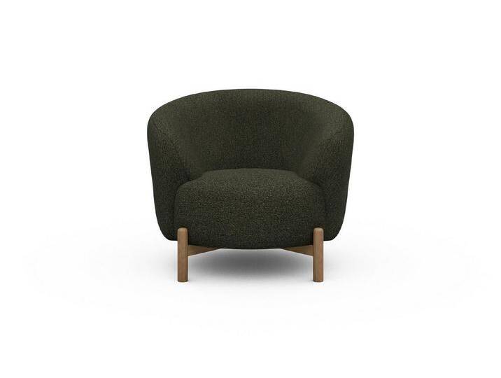 moebelfaktor Sessel Ronda Holzbeine Eiche Natur, Organische Form, kompakte Größe, Eichenfüße lackiert, grün, 535-Forest-Green moebelfaktor Sessel Ronda Holzbeine Eiche Natur, Organische Form, kompakte Größe, Eichenfüße lackiert, grün, 535-Forest-Green von OTTO