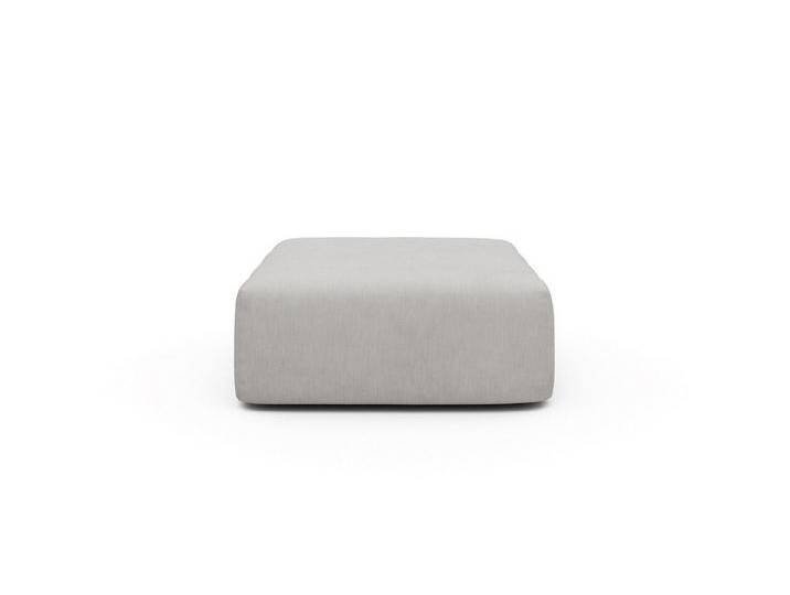 moebelfaktor Sitzhocker Hugo, Modular, ohne sichtbare Füße, durchgehende Steppung, beige, 574-Dusty-Off-White von OTTO
