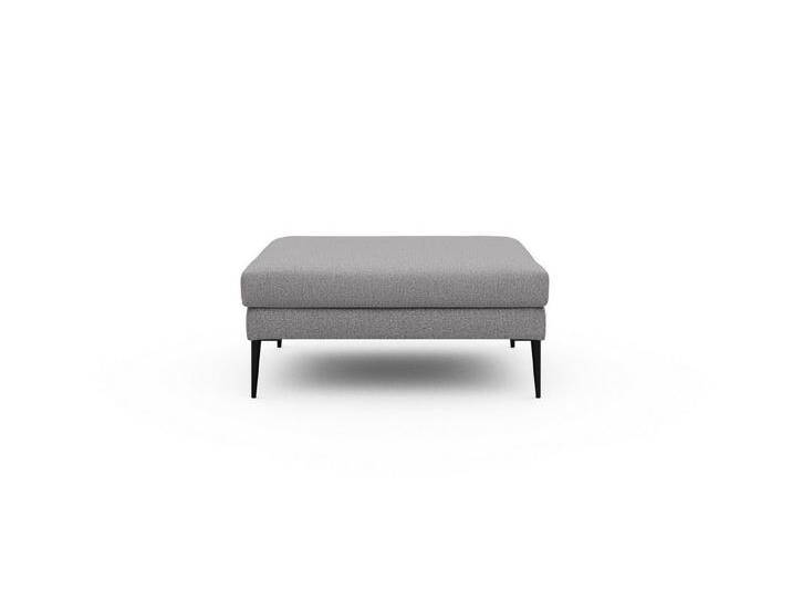 moebelfaktor Sitzhocker Paul, Skandinavisches Design, niedrige Bauhöhe, für Saugroboter geeignet, grau, 336-Grey von OTTO