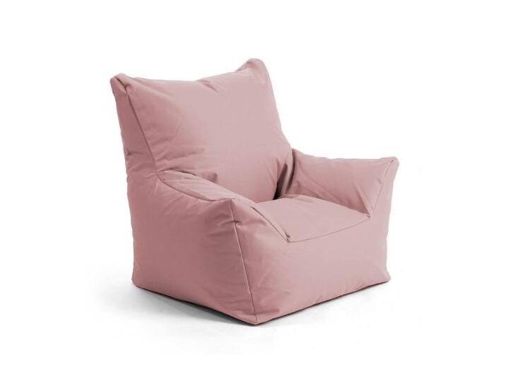 mokebo Kindersessel Der Pausenheld (aus wasserabweisenden Stoff Altrosa), Kinder Sitzsack, Lesesessel, Bodenkissen fürs Kinderzimmer, rosa, Rosa von OTTO