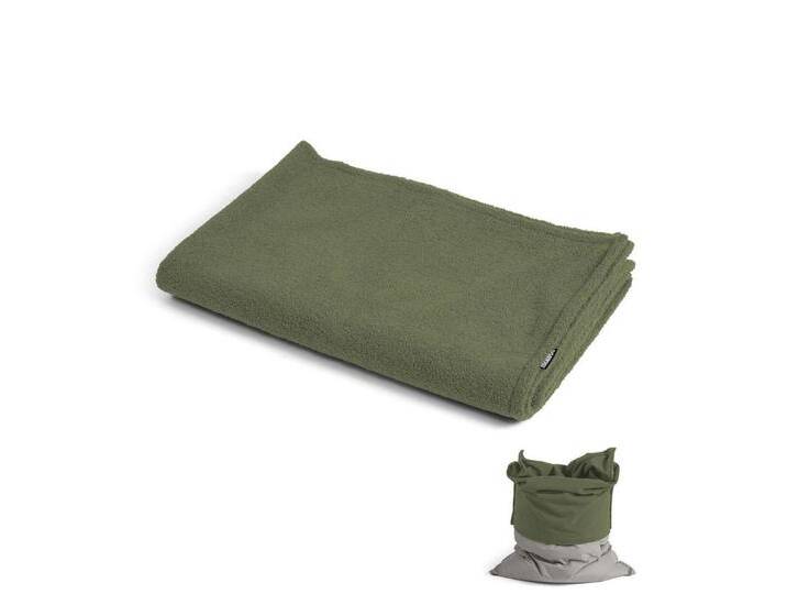 mokebo Sitzsack Das Schäfchen (nur Bouclé Cover), Bean Bag Cover, Überzug oder Hülle in Beige, ohne Sitzsack geliefert, grün, Bouclé, Waldgrün von OTTO