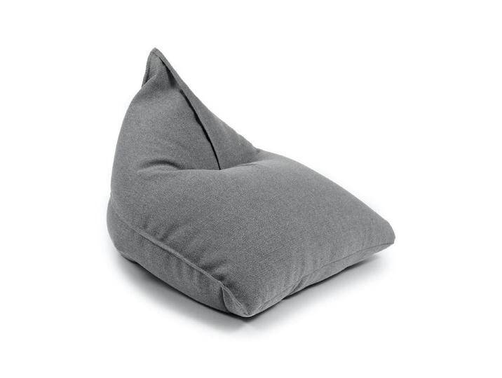 mokebo Sitzsack Der Schlitten (aus nachhaltigem Recyclingstoff), Bean Bag Outdoor für Kinder & Erwachsene, Relaxliege in Eukalyptus, grau von OTTO