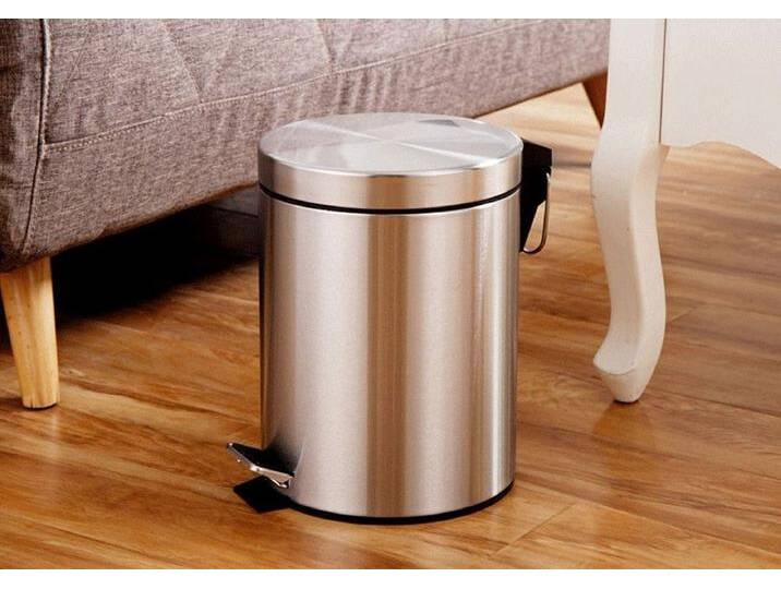 rocada Papierkorb Tret-Abfalleimer Glanzstahl silber 7 Liter., silberfarben rocada Papierkorb Tret-Abfalleimer Glanzstahl silber 7 Liter., silberfarben von OTTO