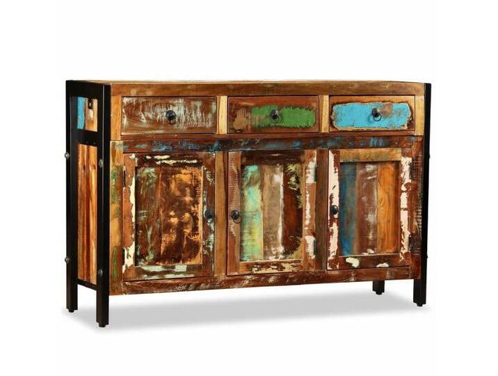 tinkaro Sideboard YASHA Kommode Recyceltes Holz Vintage industrial Anrichte, braun tinkaro Sideboard YASHA Kommode Recyceltes Holz Vintage industrial Anrichte, braun von OTTO