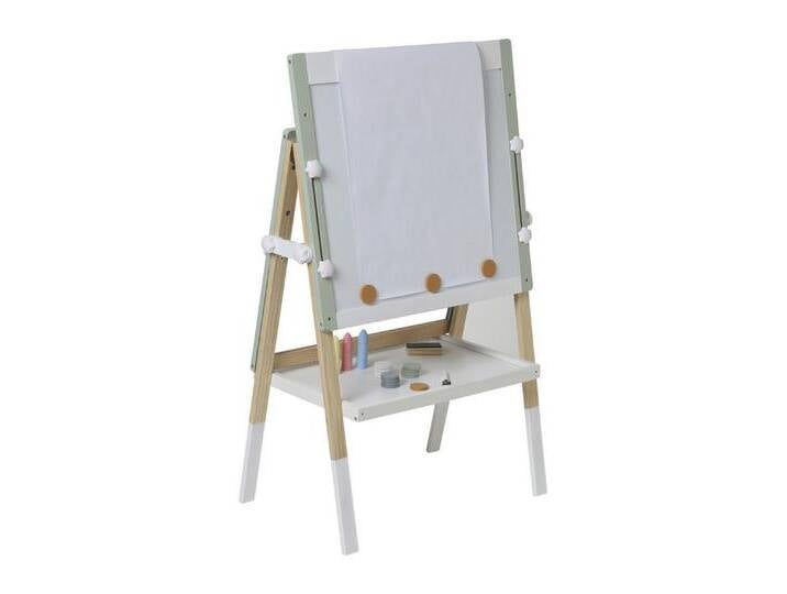 vertbaudet Tafel Kinderzimmer Maltafel magnetisch, Holz FSC®, weiß, mehrfarbig von OTTO