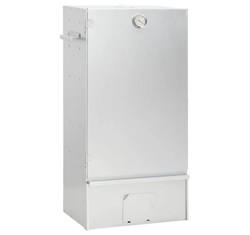 vidaXL Grillkamin Räucherofen mit Kaltrauchgenerator Verzinkter Stahl von vidaXL