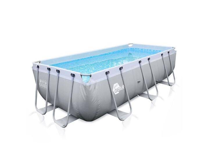 yourGEAR Rechteckpool Familien Pool 4x2x1m Stahlrahmenbecken Gartenpool Schwimmbecken von OTTO