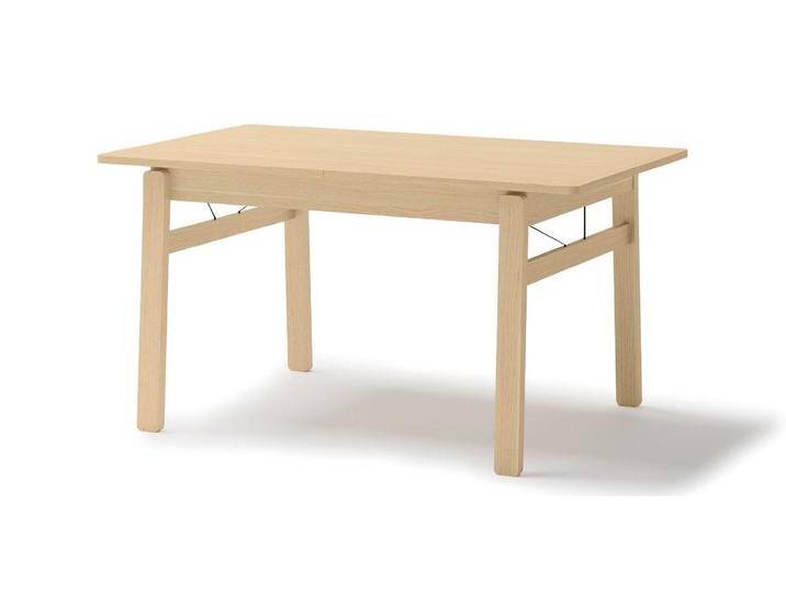 yourhouse24 Esstisch Tisch PLOT PT-01 Rechteckiger Klapptisch Eiche dunkel/ Eiche Hell (ausklappbar Tisch), ausklappbar, Eiche hell von OTTO