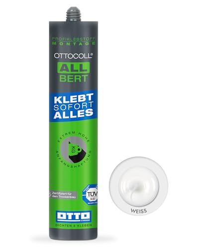 OTTOCOLL ALLBERT Der ultrastarke Universal-Klebstoff 290 ml C01 weiss von OTTOCOLL
