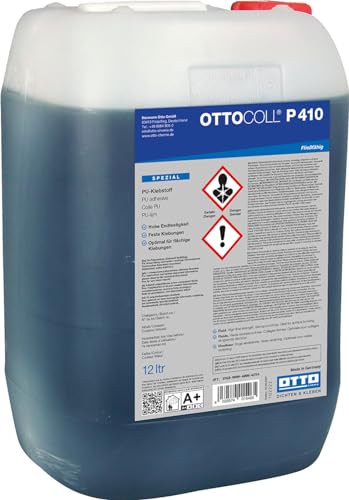 OTTOCOLL P 410 Fließfähiger PU-Klebstoff 12 l Kanister C05 braun von OTTOCOLL