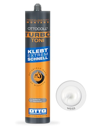 OTTOCOLL TURBOTONI Der superschnelle Reparatur-Klebstoff 290 ml C01 weiss von OTTOCOLL