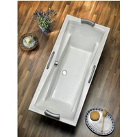 OTTOFOND Badewanne »Atlanta Duo«, BxHxL: 80 x 44 x 190 cm, Körperform - weiss von OTTOFOND