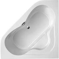 OTTOFOND Badewanne »Lucia«, BxHxL: 140 x 40,5 x 140 cm, trapezförmig - weiss von OTTOFOND