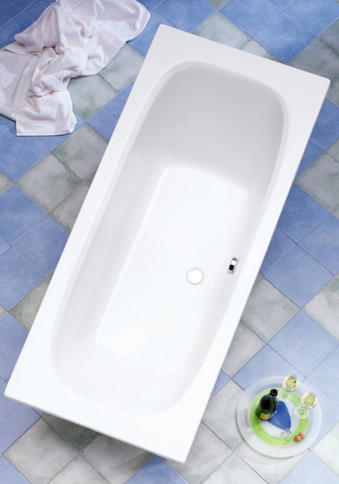 OTTOFOND Badewanne Malta 180, (Set), 180x80 cm, inklusive Wannenträger von OTTOFOND