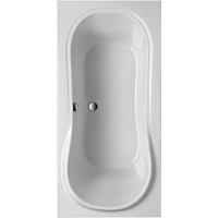 OTTOFOND Badewanne »Palma«, BxHxL: 90 x 45 x 190 cm, Körperform - weiss von OTTOFOND