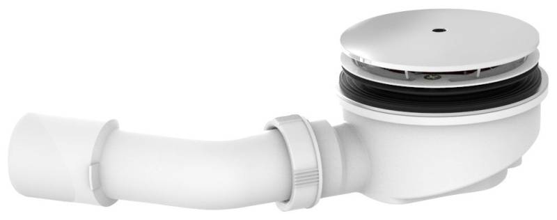 OTTOFOND Duschablauf Tasso SF60, Ablauf Ablauf waagerecht DN 40, Ablauf waagerecht DN 50, [1 1/2", 1-tlg., für Duschwannen, chromfarben von OTTOFOND