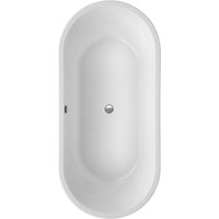 OTTOFOND Freistehende Badewanne »Carney«, BxHxL: 89,5 x 60 x 190 cm, oval - weiss von OTTOFOND