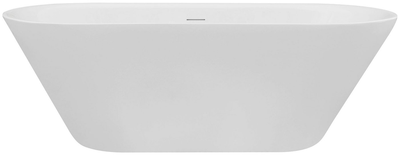 OTTOFOND Rundwanne Eko, (3-tlg), freistehend, 170x75 cm, verchromte Ablaufgarnitur "Push-Up-Ventil" von OTTOFOND