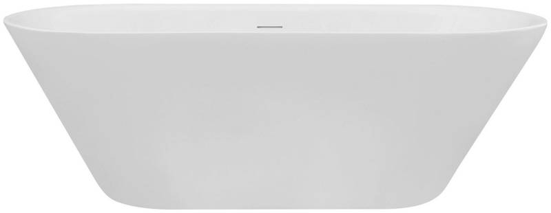 OTTOFOND Rundwanne Eko, (3-tlg), freistehend, 170x75 cm, verchromte Ablaufgarnitur "Push-Up-Ventil" von OTTOFOND