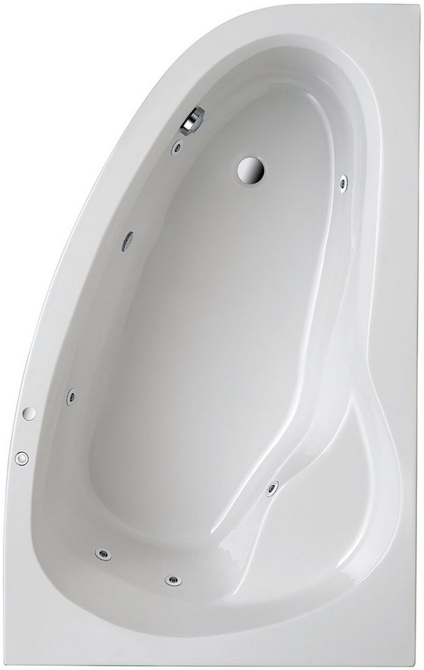 OTTOFOND Whirlpool-Badewanne Loredana, (Komplett-Set), Typ 1, chrom von OTTOFOND