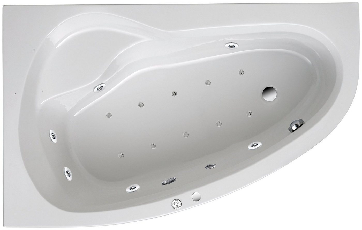 OTTOFOND Whirlpool-Badewanne Loredana, (Komplett-Set), Typ Premium, chrom von OTTOFOND