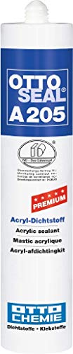 OTTOSEAL A205 weiß 20 Stk. a 310 ml Premium Acryl Dichtstoff Acrylat von OTTOSEAL